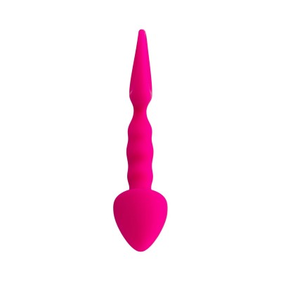 Розовая анальная втулка Bong - 12,5 см.