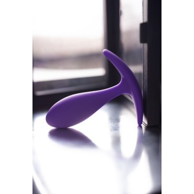 Фиолетовая удлиненная анальная втулка - 7,2 см.