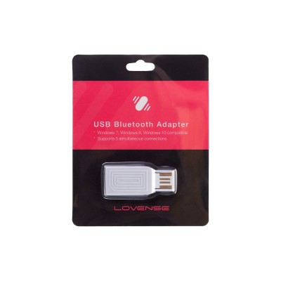 Белый USB Bluetooth адаптер Lovense - 2 см.