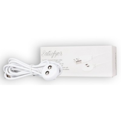 Белый магнитный кабель для зарядки Satisfyer USB Charging Cable