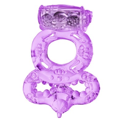 Фиолетовое виброкольцо с подхватом