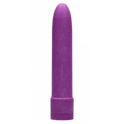 Фиолетовый вибратор 5.5 Vibrator Biodegradable - 14 см.