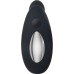 Черный вибростимулятор простаты Adam s Vibrating Triple Probe - 12,1 см.