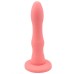 Розовая анальная насадка Paris Anal для пояса харнесс - 15,5 см.